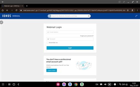 1and1 webmail sign in.